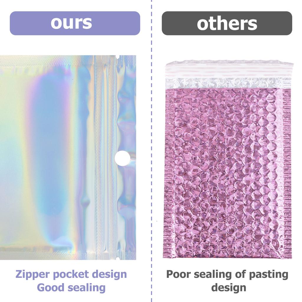 100 Stück Aufbewahrungsbeutel für Lebensmittel Wiederverwendbare Folien-Zip-Beutel Küchen Auslaufsichere Behälter Frischebeutel Lebensmittel-Organizer Ziplock-Beutel-Set
