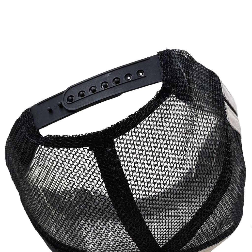 Washed Hat With Mesh For Women, Summer Washed Bullhead Baseball Cap, Men'S Trendy Casual Embroidered Baseball Cap