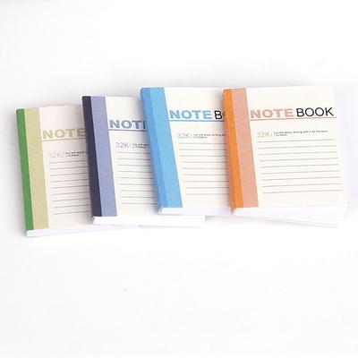 4 Stück 1/12 Puppenhaus Mini Notizbuch Übungsheft Modell Puppenhaus Arbeitszimmer Dekoration Puppenhaus Schul Schreibwaren Zubehör