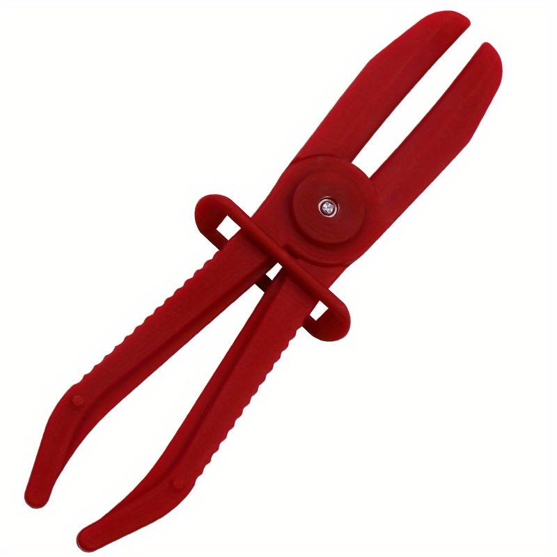 Hose Tube Clamp Pliers Tool Brake Fuel Water Line Clamp Pliers for Car Repair Hose Clamp Removal Plastic Oil Pipe Cutting Pliers