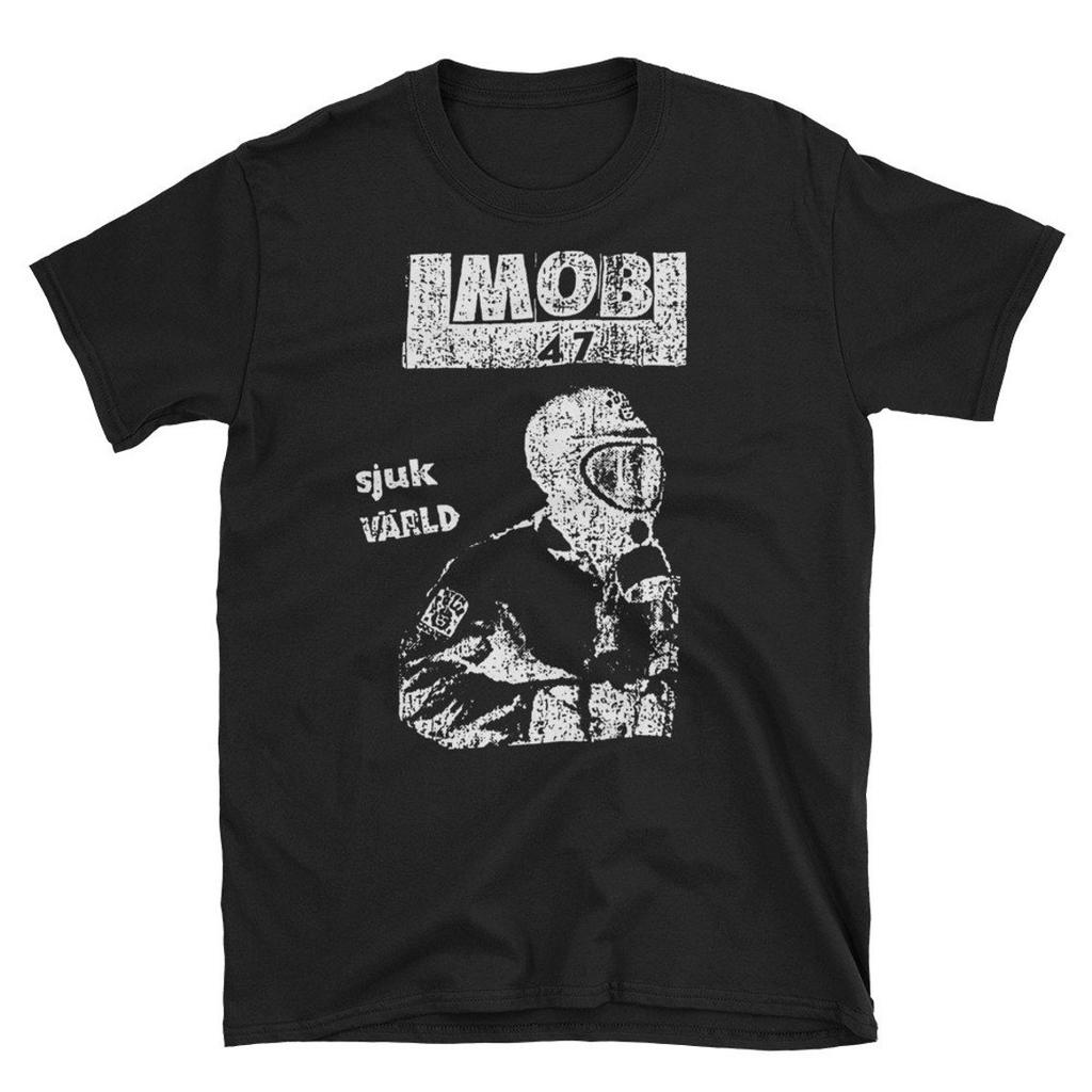 Mob 47 T-shirt AntiCimex Framtid Crass Disclose Doom Headclea Unisex tee