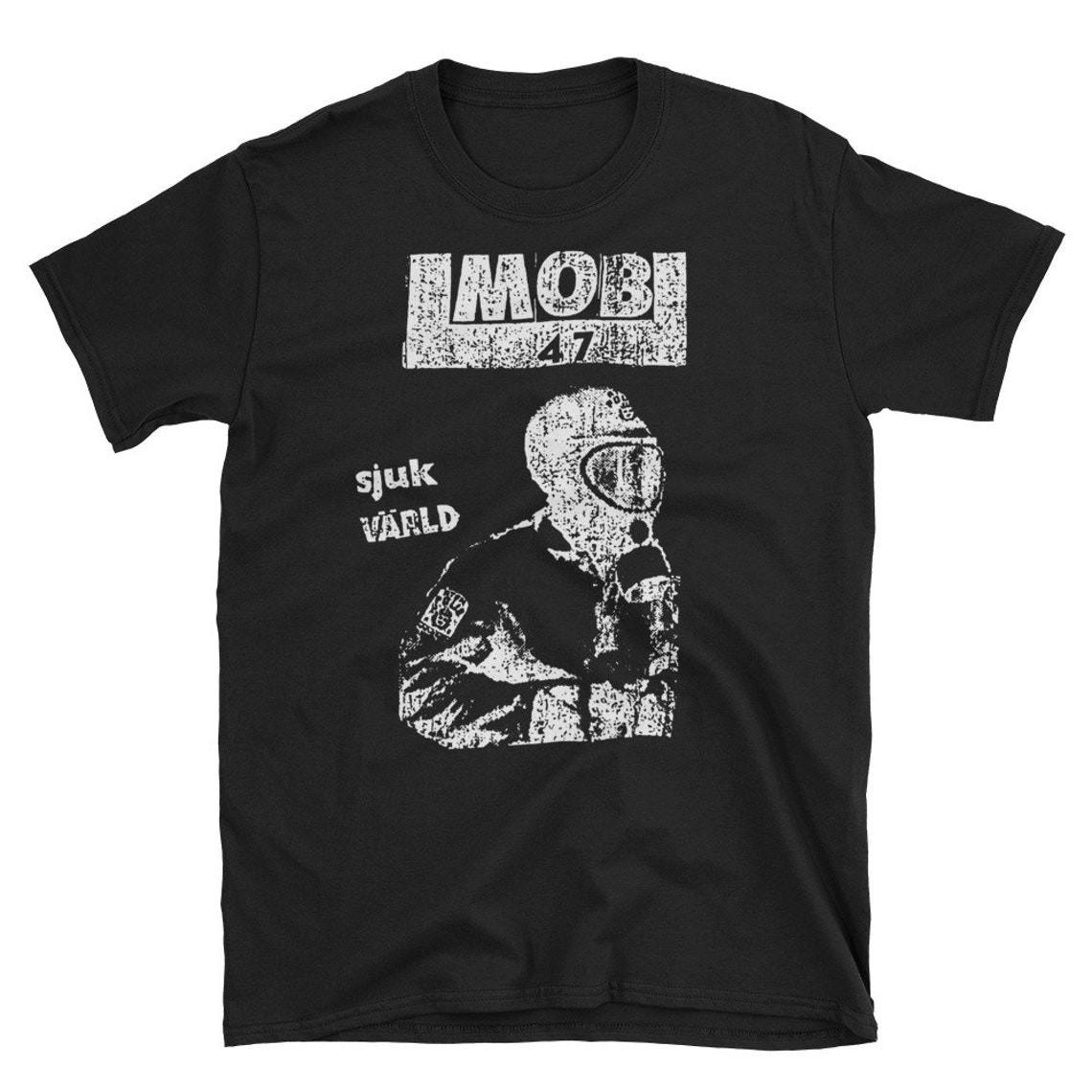 

Mob 47 T-Shirt Mens Womens Tees Top, Anti-Cimex, Framtid, Crass, Disclose, Doom, Headclea, Unisex tee L