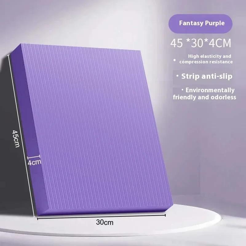 Non-Slip Foam Large Yoga Mat Pilates Equipment Accessories Home Gym Gymnastics Bodybuilding Mat Core Balance Strength Training