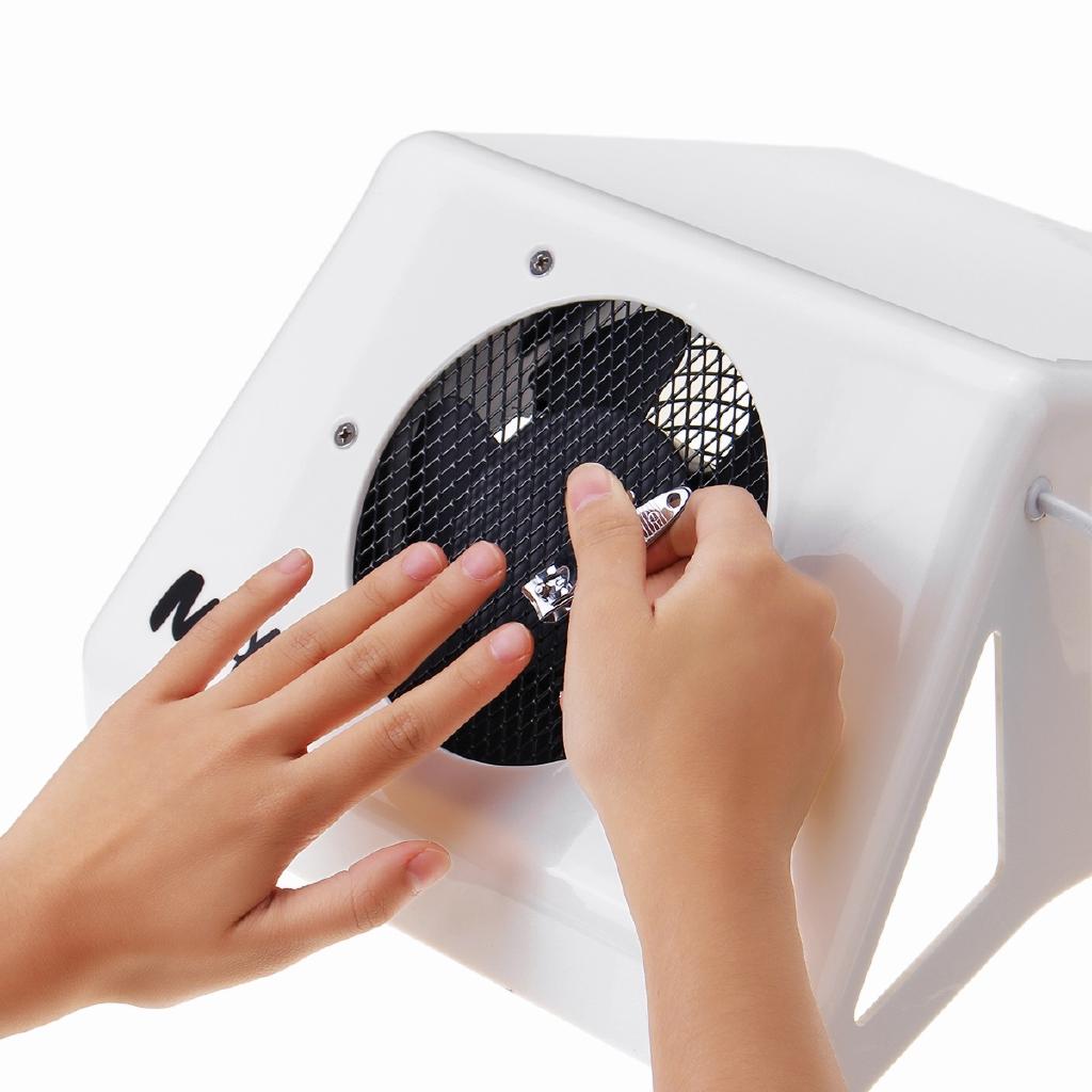 220V 50-60Hz 65W Strong Adjustable Speed Collector For Nail Dust Fan Vacuum Cleaner For Manicure Tool Vacuum Suction Nail Art Equipment Tool