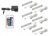 6x led pentru vitrine de sticlă iluminat led pentru rafturi vitrine dulapuri rgb