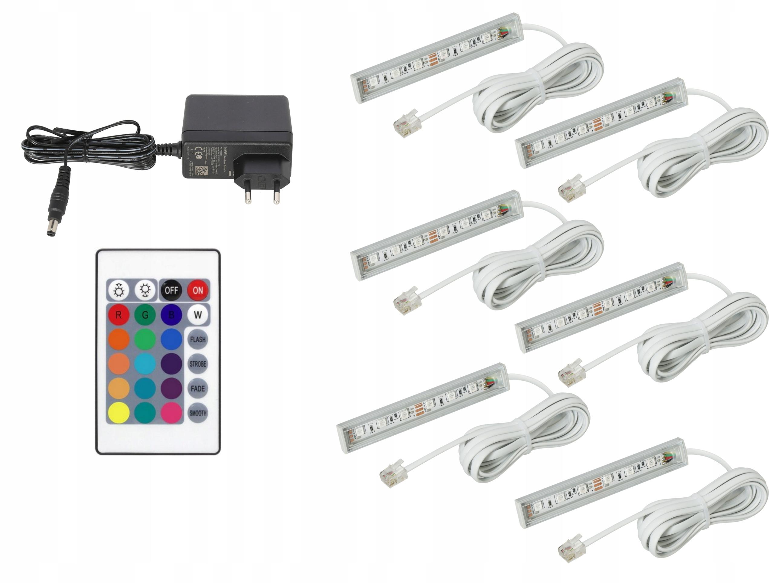 6x LED stikla vitrīnām LED apgaismojums