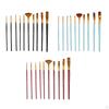10 Pieces Paint Brush Set Acrylic Brush, Watercolor, Craft, Nylon Painting Kits ,Face Body