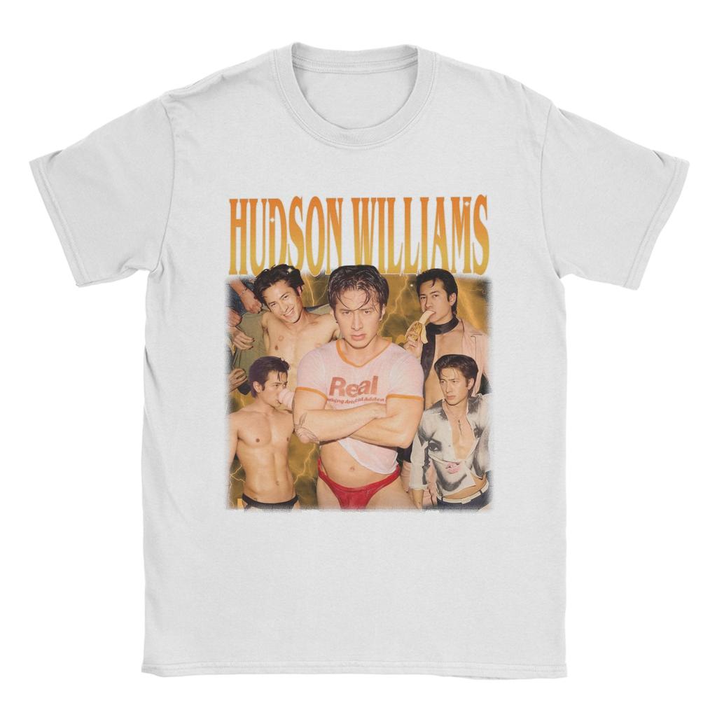 Unisex Hudson Williams T Shirts 100 Cotton Clothes Fun Short Sleeve Crewneck Tee Shirt Gift Idea TShirt