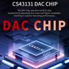 xDuoo MH-02 USB DAC Tube Headphone Amplifier CS43131 DAC Chip PCM 32Bit/384kHz DSD256 Double 6J1