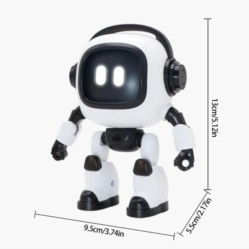 AI Voices Interactive Learning Robot with Customizable Educational Content & Entertainment Functions Suitable for Kids