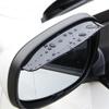 2 Pieces Car Side Mirror Waterproof Sun Visor Rain Eyebrow Auto Car Rear View Side Rain Shield Flexible Protector For Car SUV
