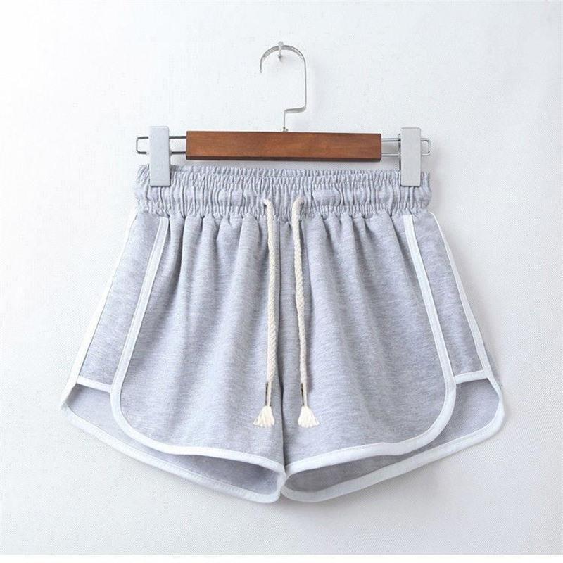 Women's High-Waisted A-Line Sports Shorts – Summer Thin, Three-Quarter Length, Slim, Loose, Casual Outerwear