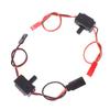 2Pcs Receiver Power On / Off Battery Rc Switch With Futaba / Jr Jst Connecter Cable For Rc Fixed-Wing Drones Model Car Boat