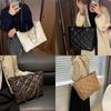 Stylish 2023 Womens Quilted Tote Bag Large Capacity Urban Chic Shoulder Bag