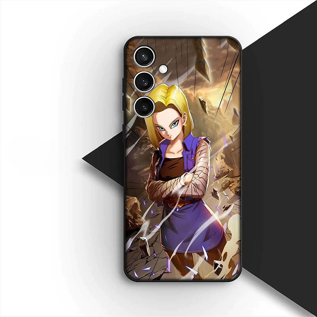 Cover for Xiaomi Redmi 15 15C A3 A4 A5 9A 9C NFC Note 9 8 9T 8T Pro Casing Phone Case Comics Android 18 Dragon Gokus Ball