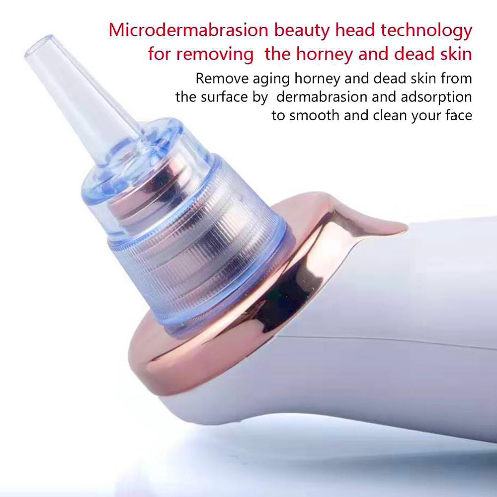 Blackhead Remover Blackhead Suction Equipment Electric Blackhead Suction Pore Cleaner Beauty Equipment White