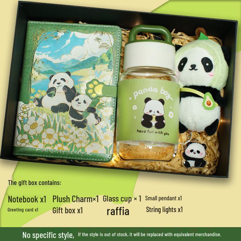 Panda Stationery Gift Box: Back-to-School Learning Supplies for Students and Kids Birthdays