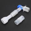 L Shaped Connector Disposable Retractable Ventilator Plateau Valve Circuit Extension Tube