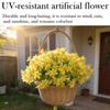 Silk Artificial Morning Glory Flower Fake Faux Flower Bouquet  Home Decor
