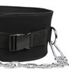 Dipping Belt for Weightlifting with Lifting Chain Body Building Waist Support Power Lifting Portable Men Women Gym Weight Belt
