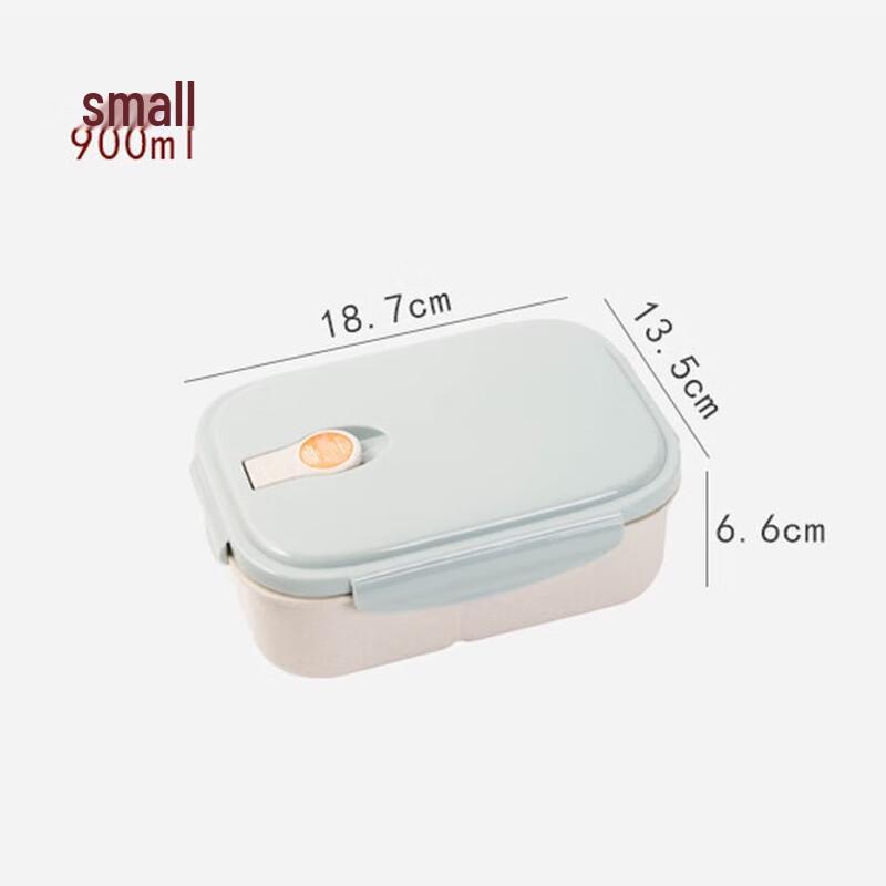 Zhinianhua Japanese Wheat Straw Divided Lunch Box