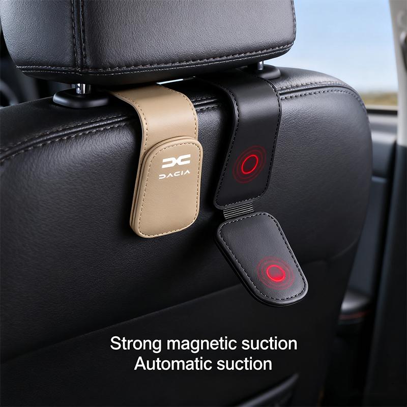 BGS1 Car Glasses Sun Visor Box Auto Sunglasses Clip Card Accessories For Dacia Bigster Spring Duster Sandero Lodgy Jogger Mcv Logan