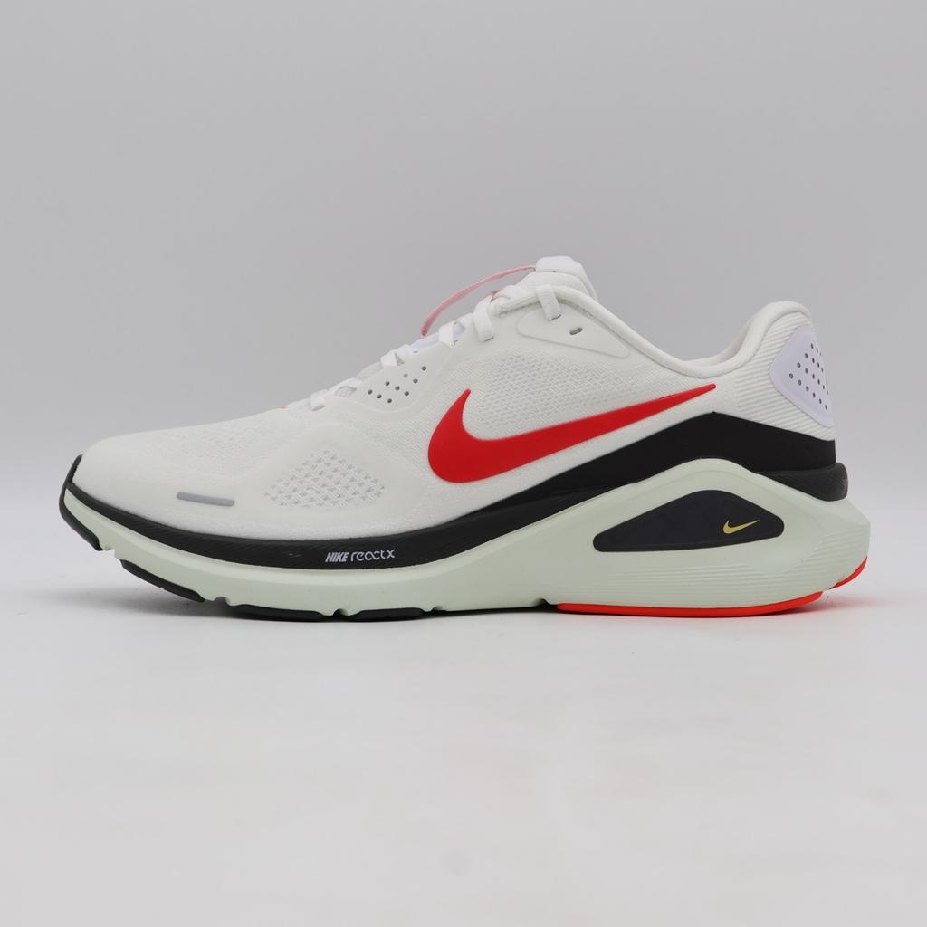 HJ1102-106 Nike Structure 26 Road Running Shoes White Medium Ash (Men's)
