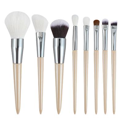 Foundation Brush, Loose Powder Brush, Eye Shadow Brush, 8 Makeup Brush Set, Portable Soft-bristled Makeup Tools