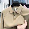Autumn/Winter High-Quality 320g Long Sleeve Polo: Fashionable, Warm, Soft & Skin-Friendly Hoodie