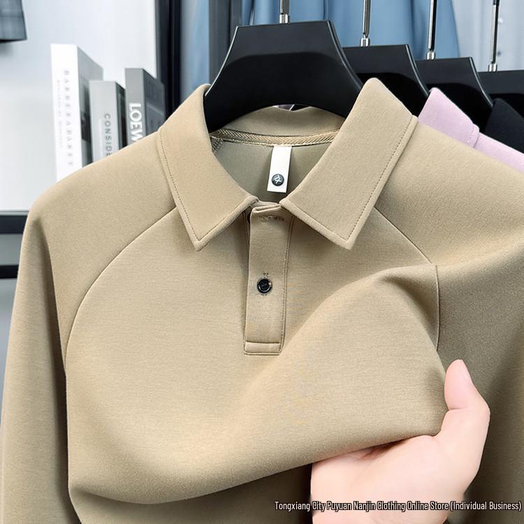 Autumn/Winter High-Quality 320g Long Sleeve Polo: Fashionable, Warm, Soft & Skin-Friendly Hoodie
