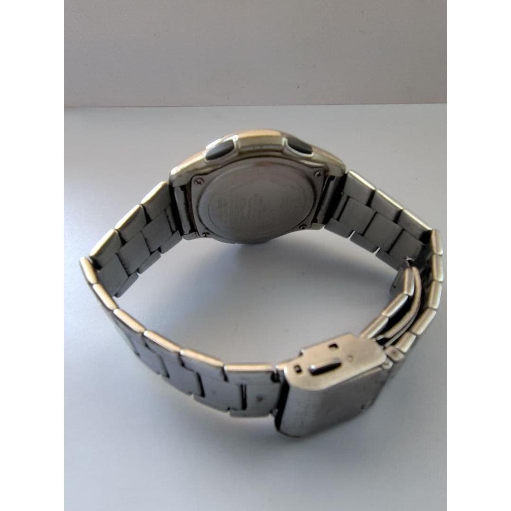 Used CASIO Wave Ceptor Men's Watch Radio Solar Confirmed Working 