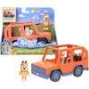 Takara Tomy Bluey Family Car Toy Set with Figures and Accessories for Kids
