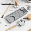 Non Slip Surface Silicone Coffee Tamper Pad Space Saving Powder Hammer Holder  Cafe Use
