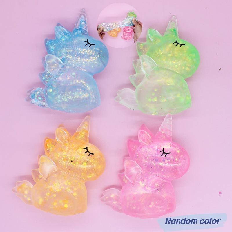 Giocattolo Spremibile Unico Zucchero di Malto Unicorno Per Alleviare lo Stress e Carina Sfogo in Materiale Plastico dello Zhejiang)