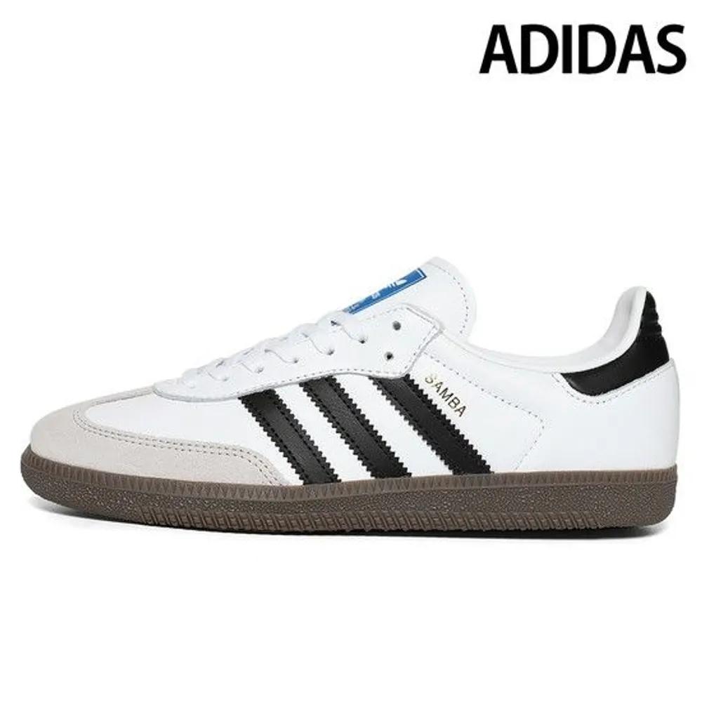 ADIDAS Damen Samba OG Jane Sneaker Schwarz Weiß Silber ( IE3675 / IE3676 / JI2725 )