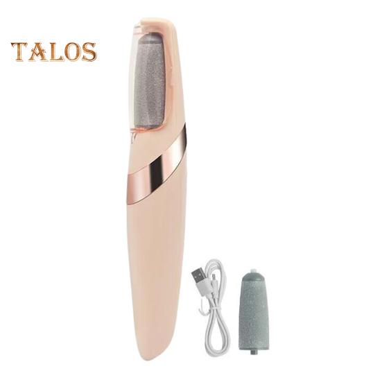Electric Callus Remover for Feet Rechargeable Pedicure Wand with Coarse Abrasive Particles Cordless Pedicure Tool for Smooth Heels And Skin