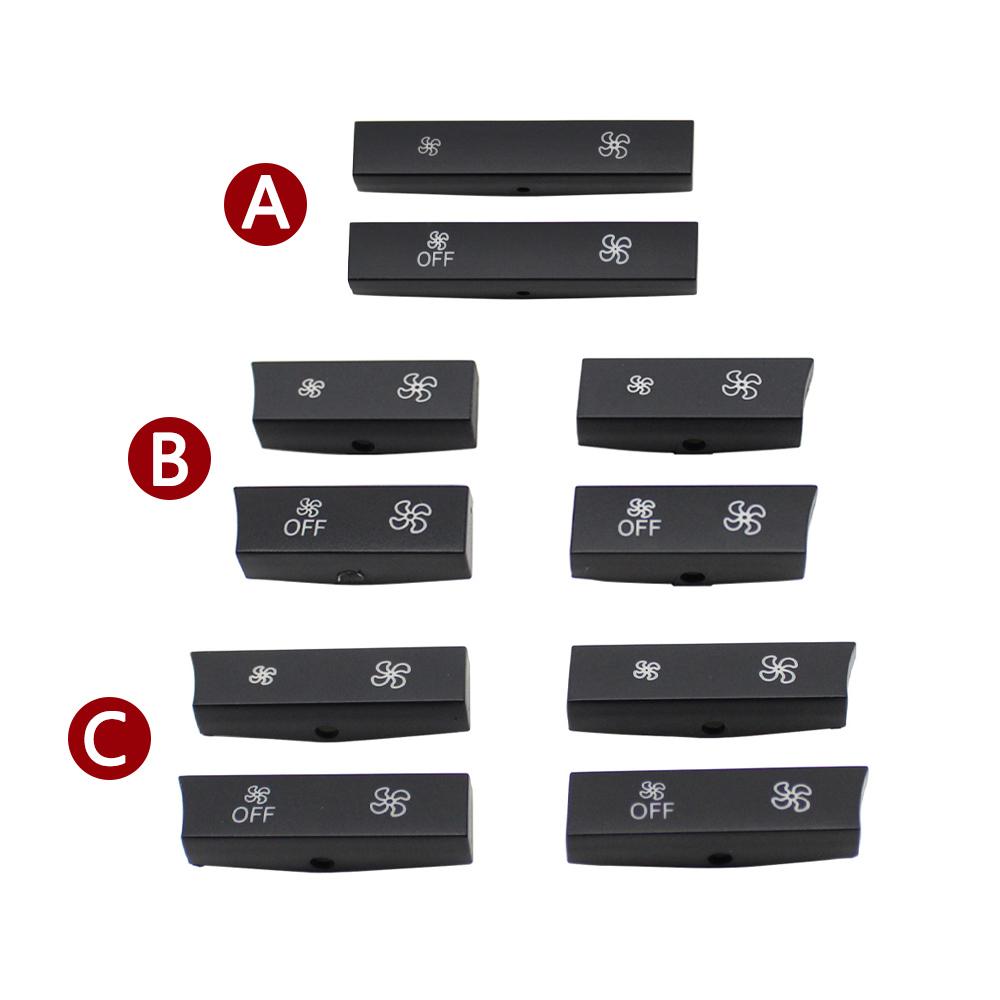 Air Conditioning Heater Climate Fan Wind Volume Control AC Button Cap For BMW 5 6 7 X5 X6 Series F10 F18 F06 F12 F01 F02 F15 F16