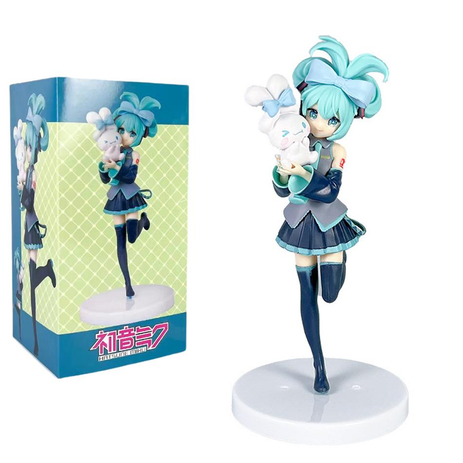 Cinnamoroll Piapro Characters Hatsune Miku Girls Toy Anime Adult Figure Game Action Collectible Model Doll PVC Poseable Articulated Scale Detailed