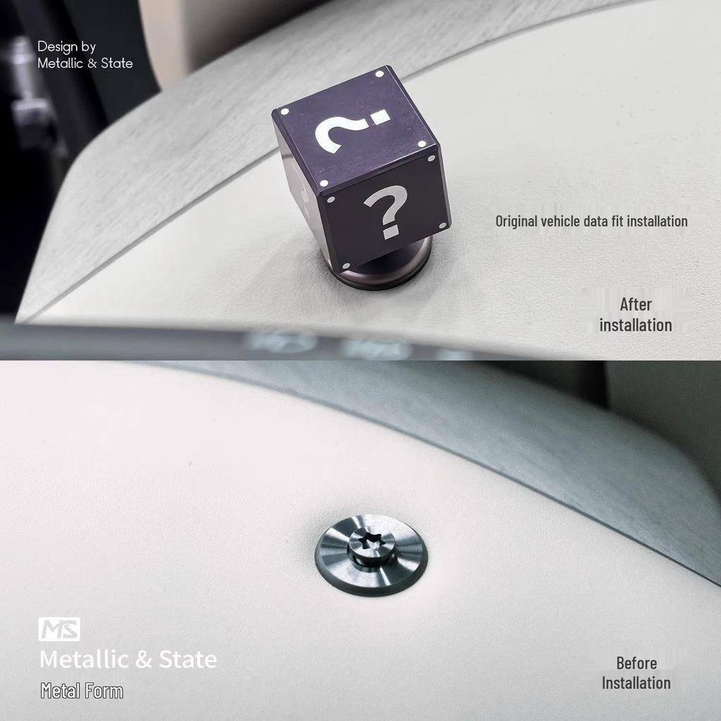 Xiaomi YU7/SU7 Magnetic Car Dashboard Hook with Surprise Square Ornament