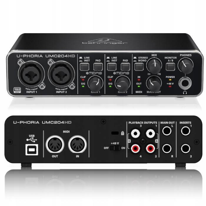 Behringer UMC204HD