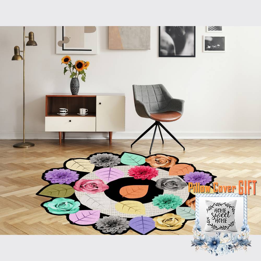 

Mosimoso Home H663 Ковер с кожаной подошвой и цифровой печатью
