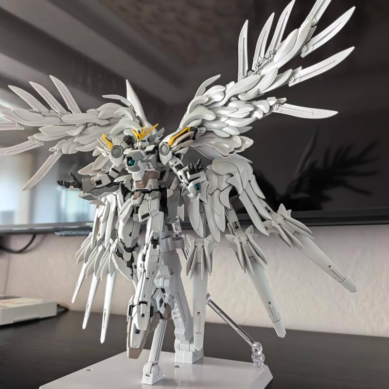 Mg 1/100 Daban 8827 Snow White Prelude Fix Model Kit Xxxg-00ysw Wings Assembly Action Figures Alloy Skeleton Toys