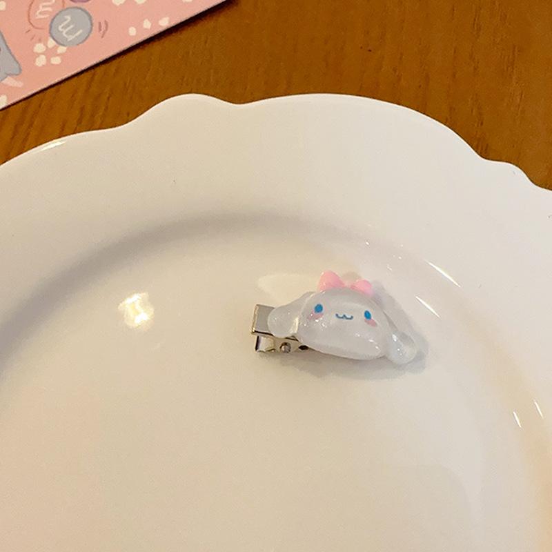 Transparent Cartoon Sanrio Shark Clip Summer Large Kulomie Grab Clip Hairpin Back Head Hair Accessories Headgear Hairpin