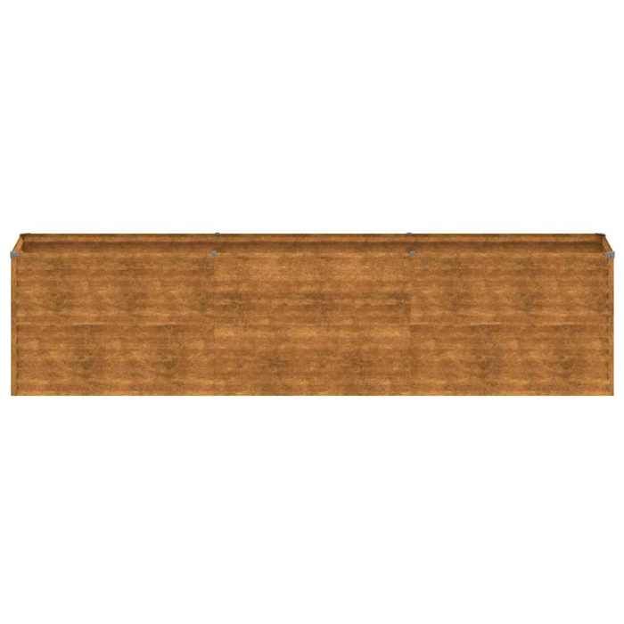 Maison Exclusive - Jardinière surélevée 291 x 50 x 69 cm Acier Corten