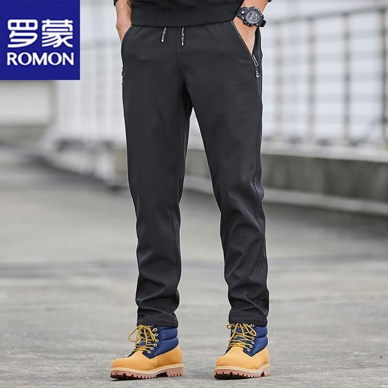 ROMON Herren Freizeit Hosen mit geradem Bein