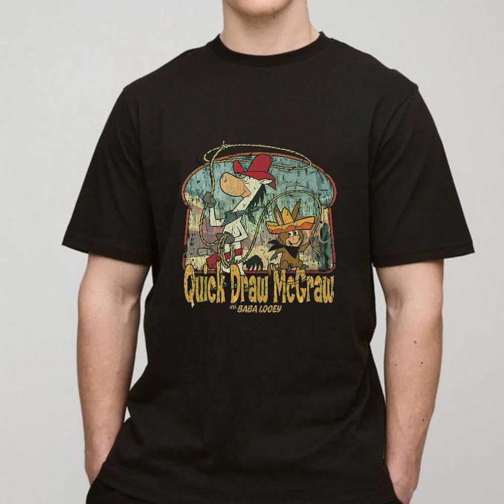 Vintage 1959 Roping Team Quick Draw McGraw Mens TShirt S