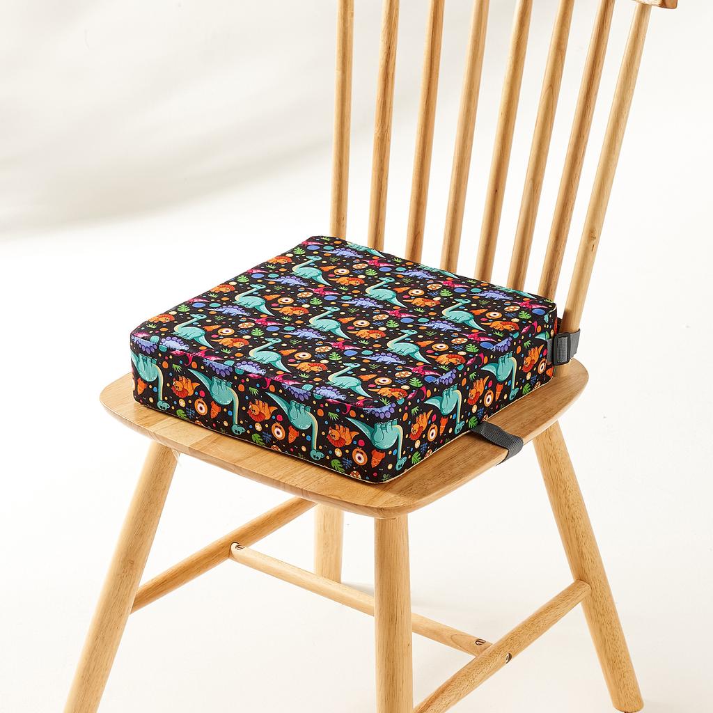 Portable Waterproof Children's Booster Seat Cushion for Outings, Baby Dining Chair Sponge Booster Cushion
