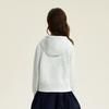 Girls' Colorful Zipper Hooded Coat