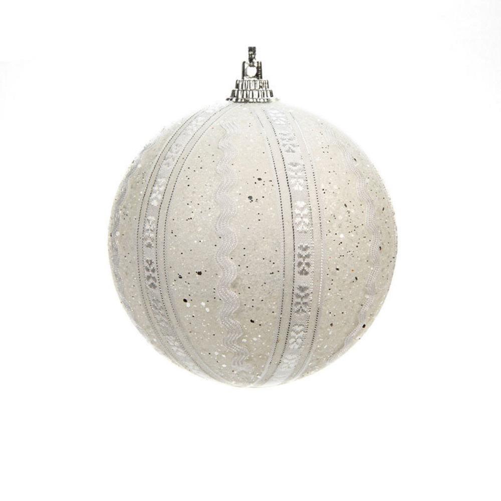 8cm Christmas Decorative Ball Delicate Hanging Ornament Crafts Christmas Tree Pendant  Window