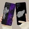 Telefon Shell Für Samsung Galaxy A70 A70s A50 A30s A04s A20s A20e A02 A02s A03 A42 M52 M31 M04 Fall mädchen Engel Und Dämon Flügel